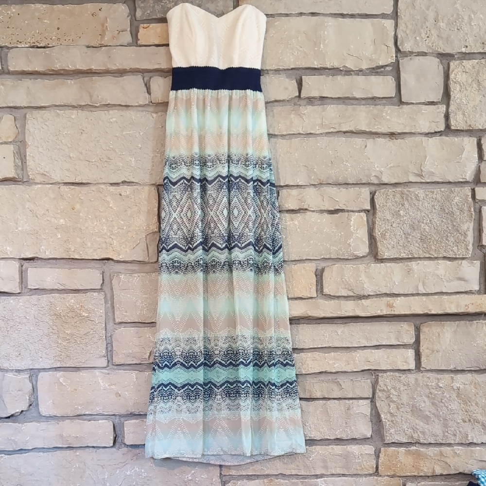 Strapless Maxi Dress